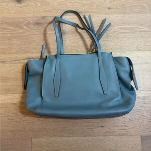 Gianni Chiarini Powdered Blue Handbag